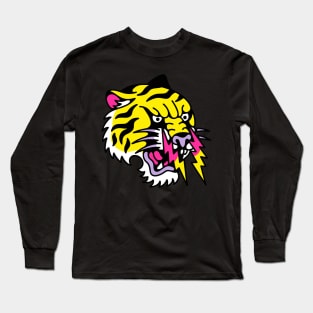 Tiger lightning Long Sleeve T-Shirt